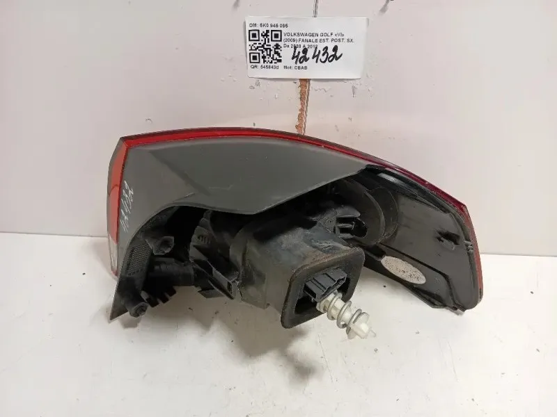 Fanale EST POST SX 5K0 945 095 Volkswagen GOLF VI 2009