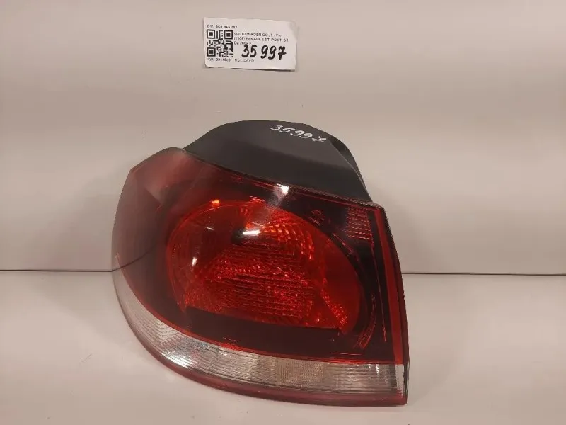 Fanale EST POST SX 5K0 945 257 Volkswagen GOLF VI 2009