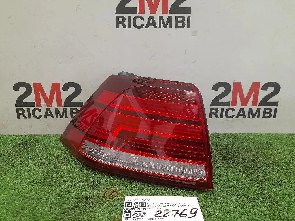 Fanale EST POST SX 5G0945095Q Volkswagen GOLF VII 2017