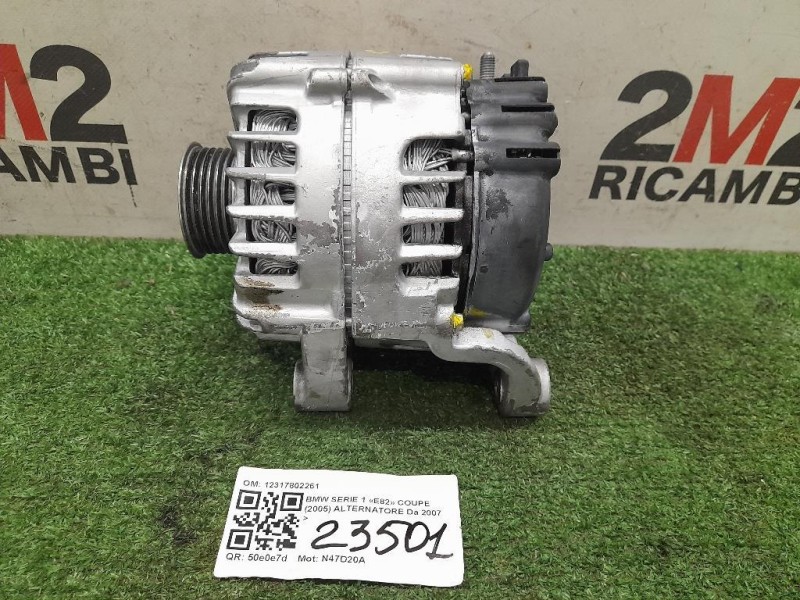 Alternatore 12317802261 Bmw Serie 1 E82 Coupe 2005