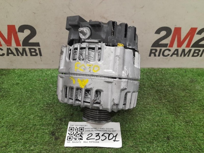Alternatore 12317802261 Bmw Serie 1 E82 Coupe 2005