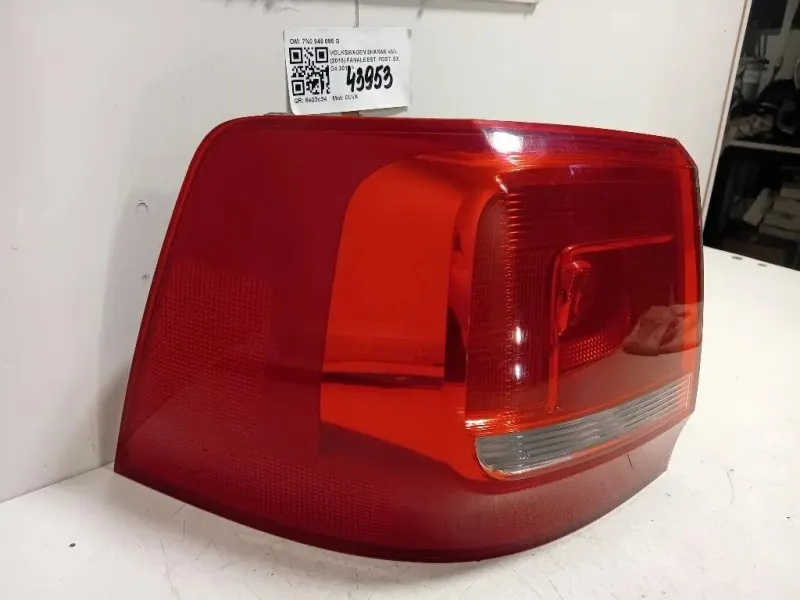 Fanale EST POST SX 7N0 945 095 G Volkswagen Sharan IV 2015