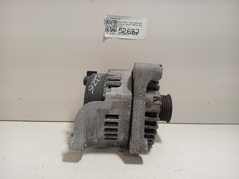 Alternatore 7802261A105 Bmw Serie 1 E87 Berlina 2005
