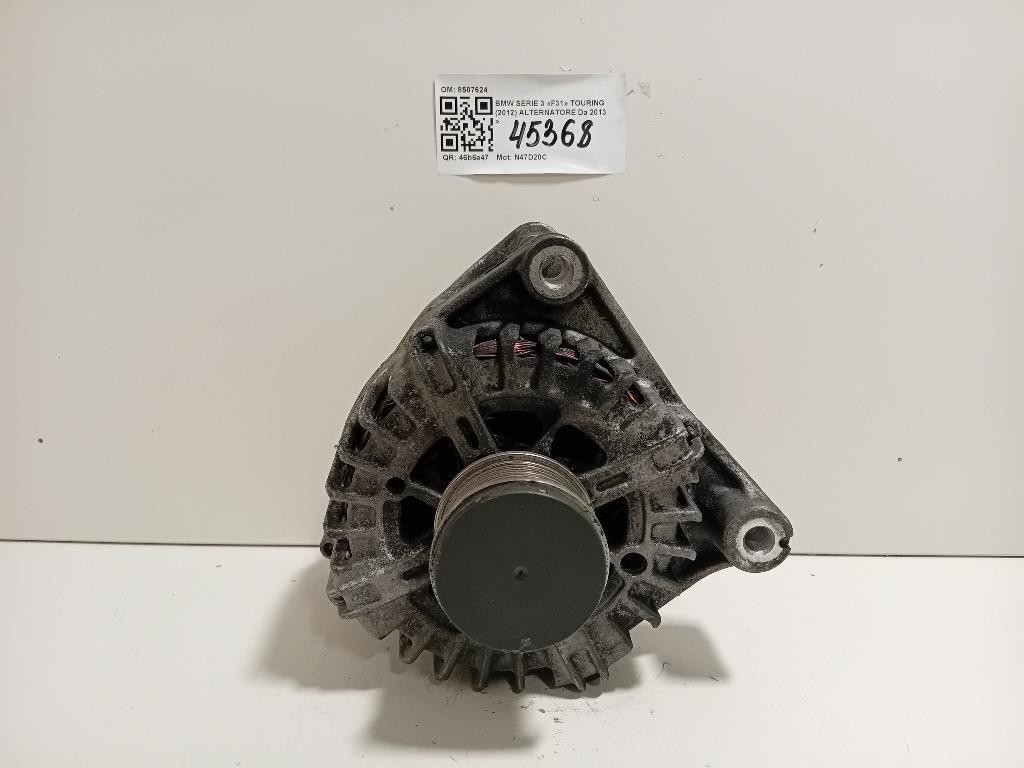 Alternatore 8507624 Bmw Serie 3 F31 Touring 2012