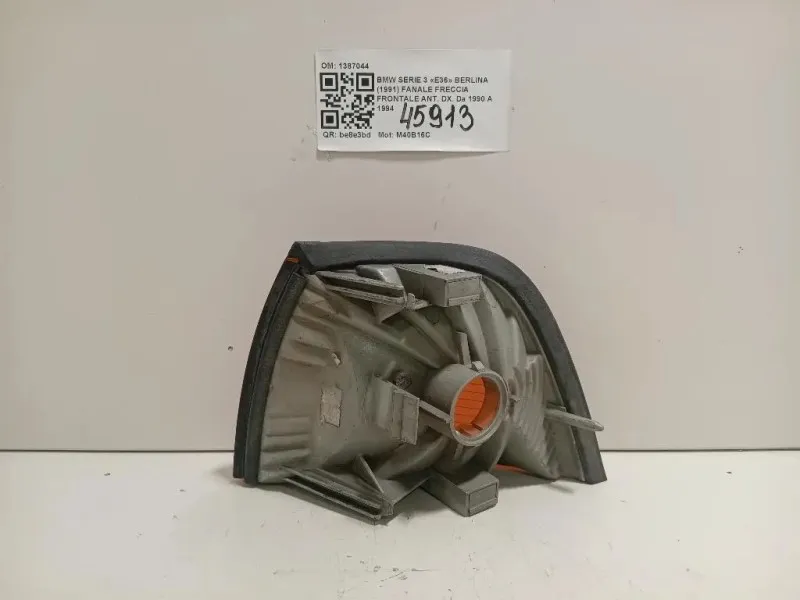 Fanale Freccia Frontale ANT DX 1387044 Bmw Serie 3 E36 Berlina 1991
