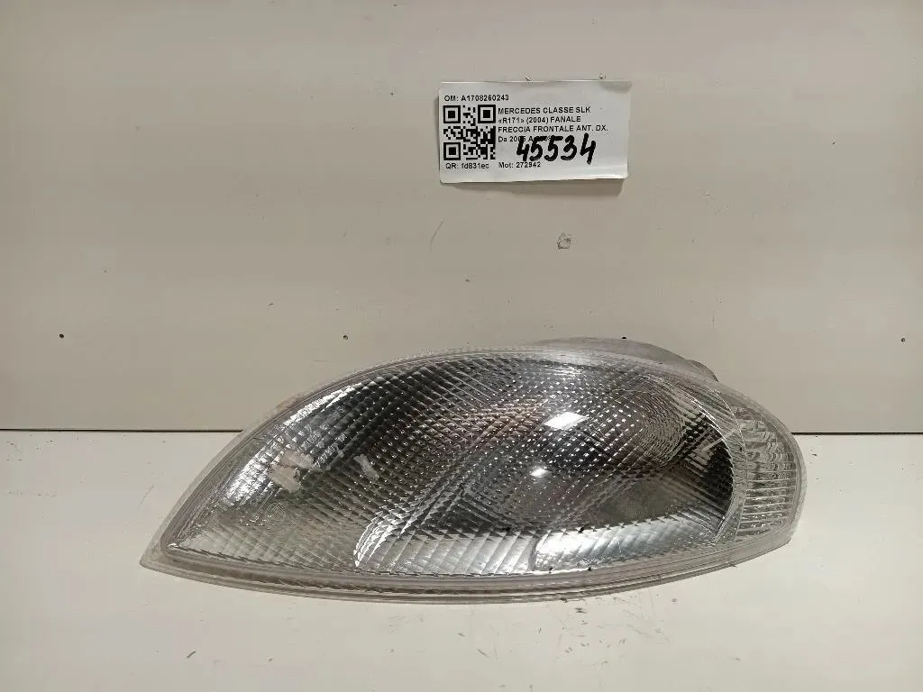 Fanale Freccia Frontale ANT DX A1708260243 Mercedes Classe SLK R171 2004