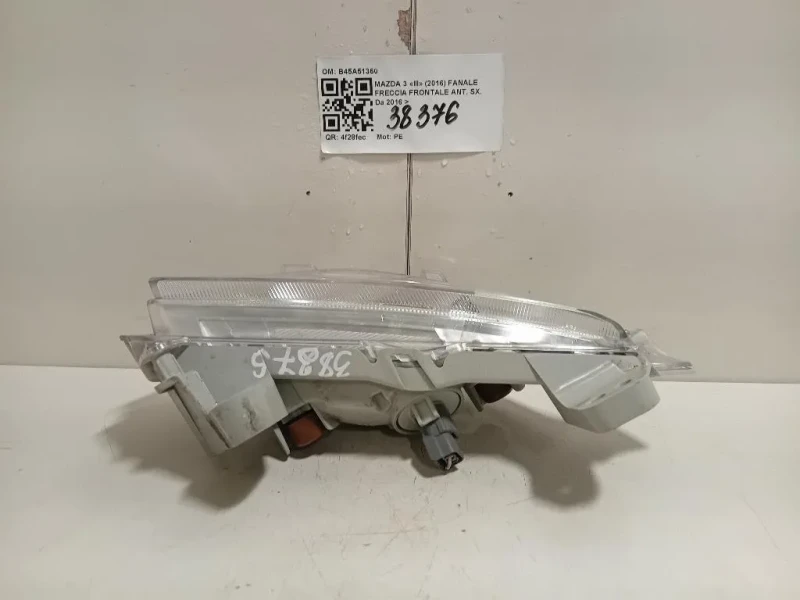 Fanale Freccia Frontale ANT SX B45A51360 Mazda 3 III 2016