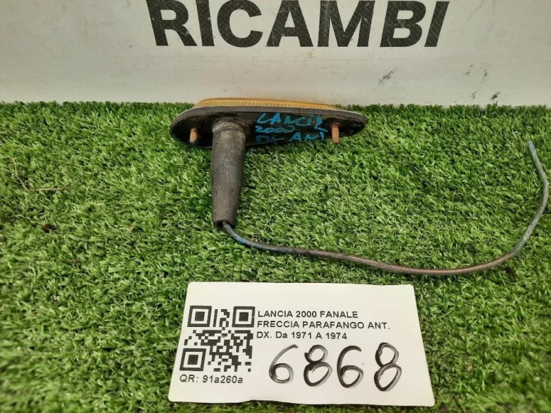 Fanale Freccia Parafango ANT DX  Lancia Flavia 2012