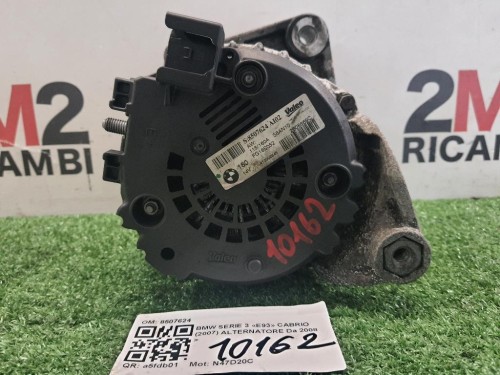 Alternatore 8507624 Bmw Serie 3 E93 Cabrio 2007