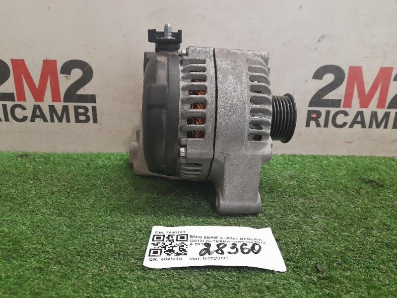Alternatore 7640131 104211-8183 Bmw Serie 3 F30 Berlina 2012