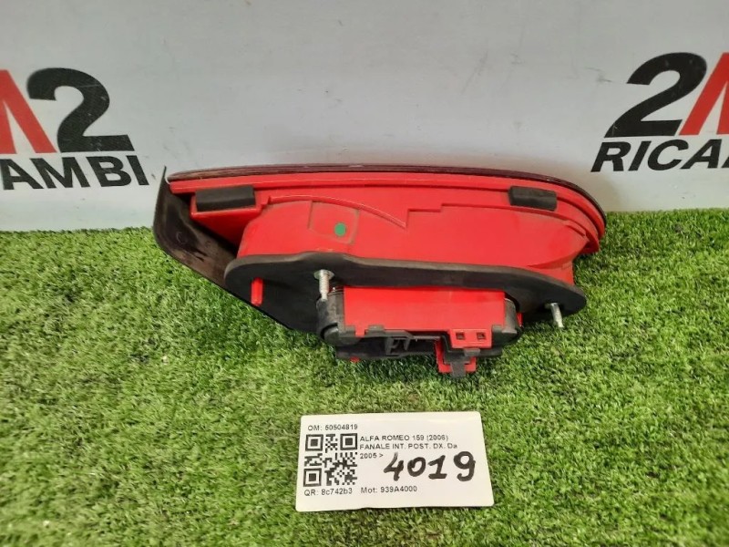 Fanale INT POST DX 50504819 Alfa Romeo 159 2006