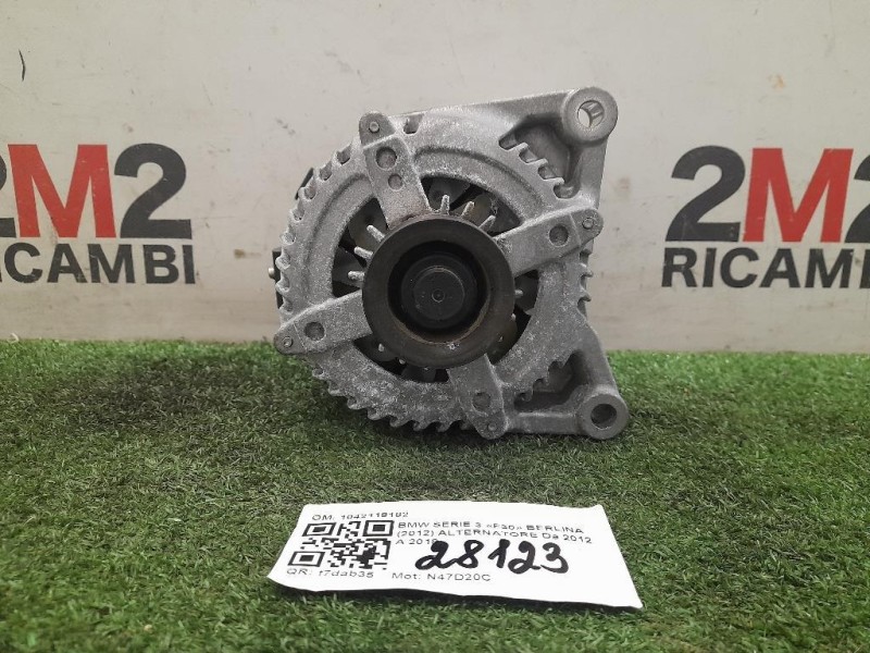 Alternatore 1042118182 Bmw Serie 3 F30 Berlina 2012