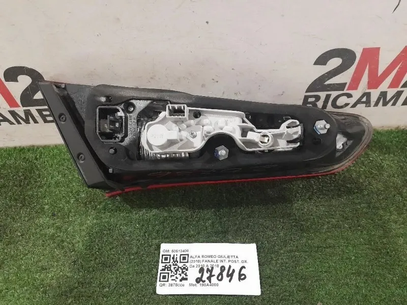 Fanale INT POST DX 50513400 Alfa Romeo Giulietta 2010