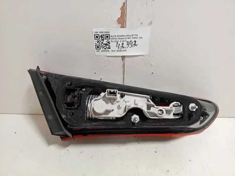 Fanale INT POST DX 50513400 Alfa Romeo Giulietta 2010