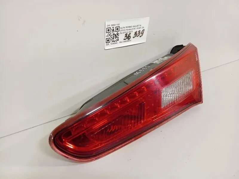 Fanale INT POST DX 50531132 Alfa Romeo Giulietta 2013
