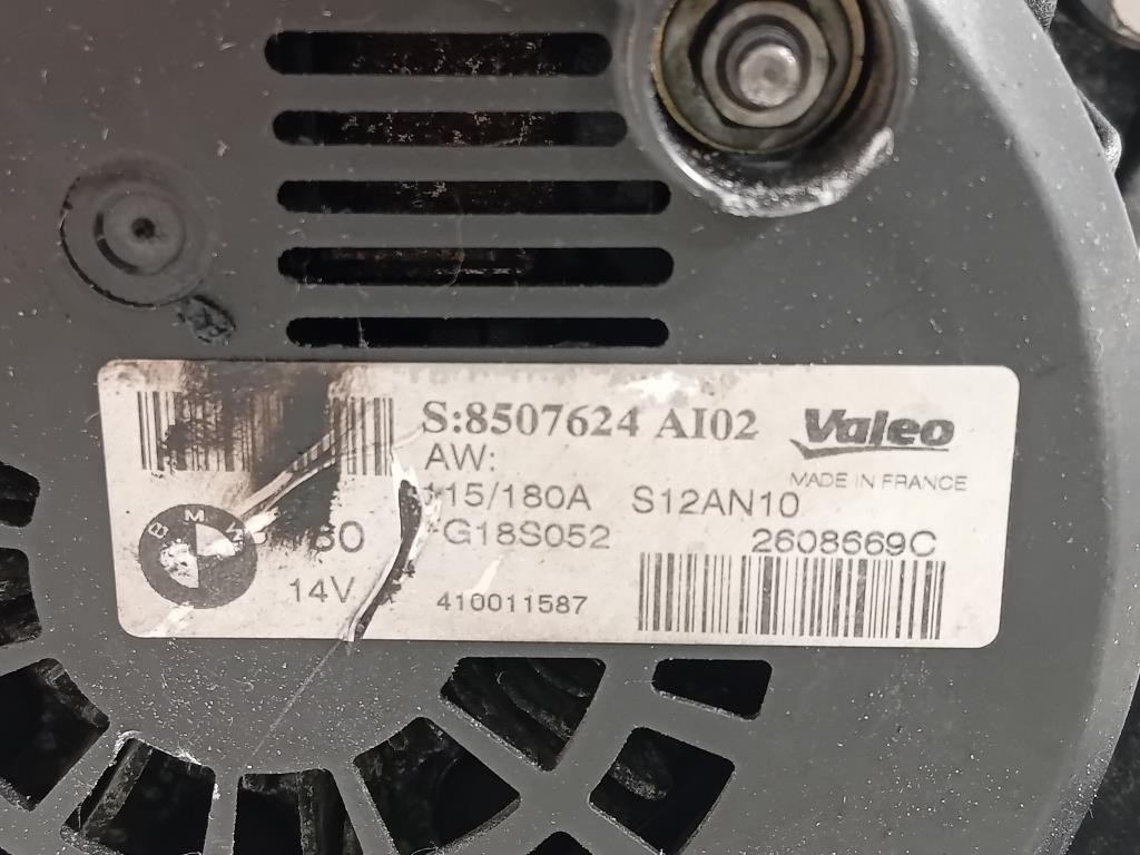 Alternatore 8507624 Bmw Serie 3 F31 Touring 2012