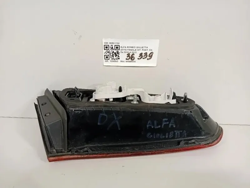 Fanale INT POST DX 50531132 Alfa Romeo Giulietta 2013
