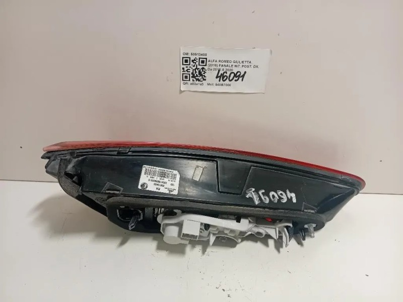 Fanale INT POST DX 50513400 Alfa Romeo Giulietta 2016
