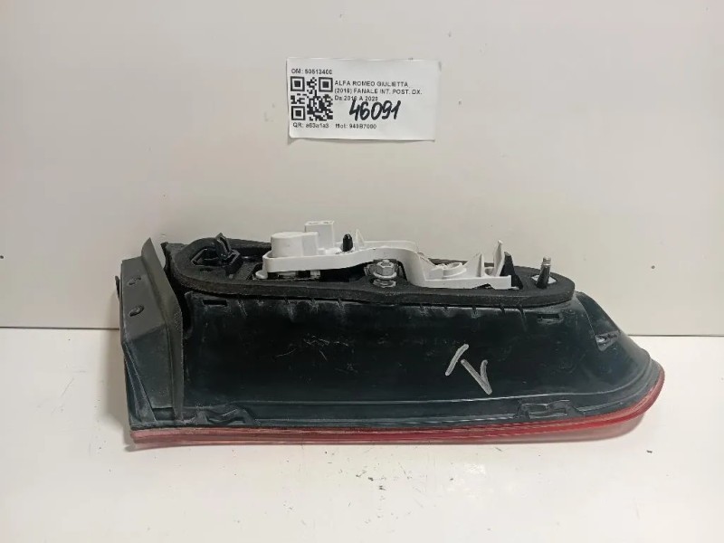Fanale INT POST DX 50513400 Alfa Romeo Giulietta 2016