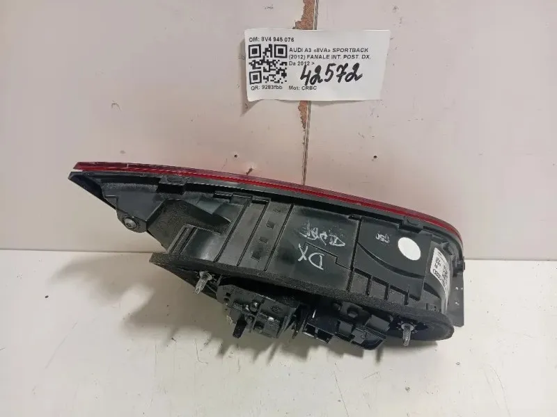 Fanale INT POST DX 8V4 945 076 Audi A3 8VA Sportback 2012