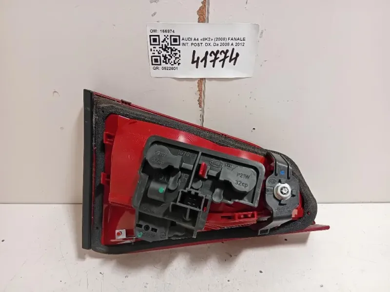 Fanale INT POST DX 166974 Audi A4 8K2 2008