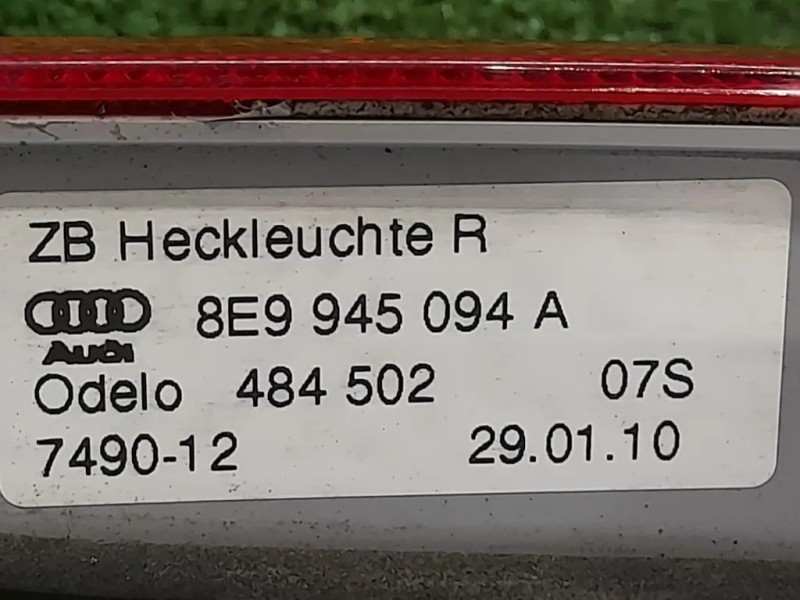 Fanale INT POST DX 8E9945094A Audi A4 8K5 Avant 2008