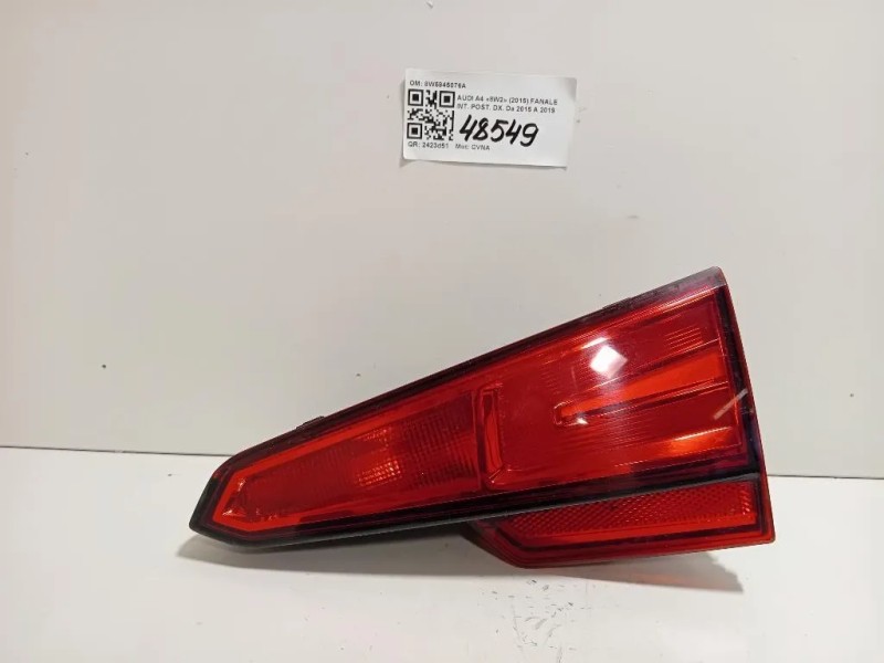 Fanale INT POST DX 8W5945076A Audi A4 8W2 2015