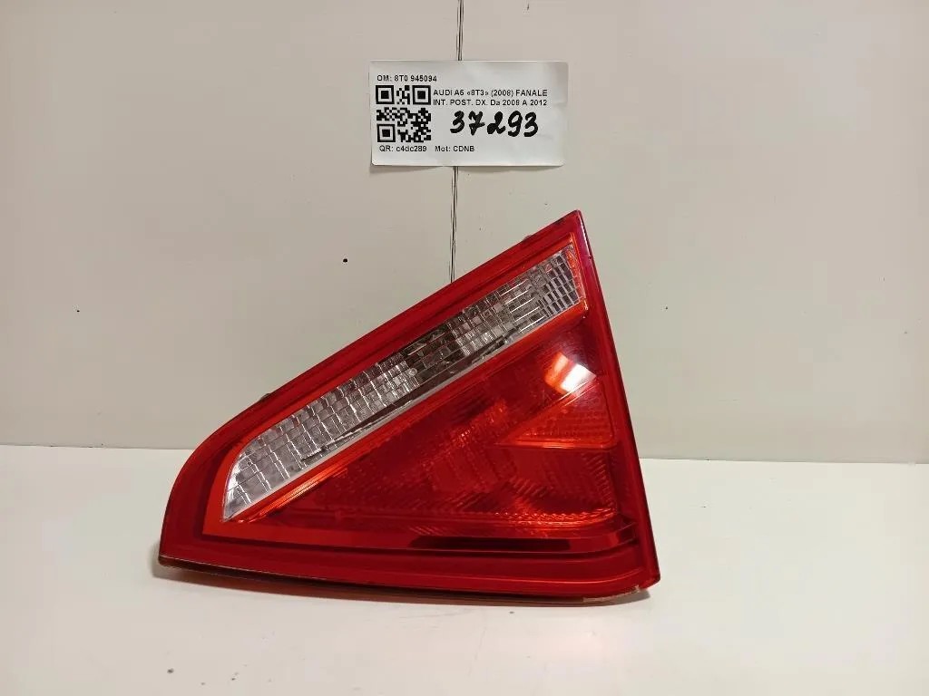 Fanale INT POST DX 8T0 945094 Audi A5 8T3 2008
