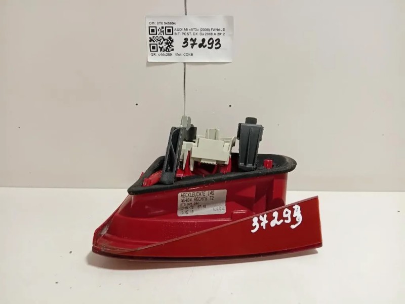 Fanale INT POST DX 8T0 945094 Audi A5 8T3 2008