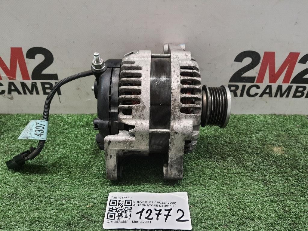 Alternatore 13579114 Chevrolet Cruze 2009