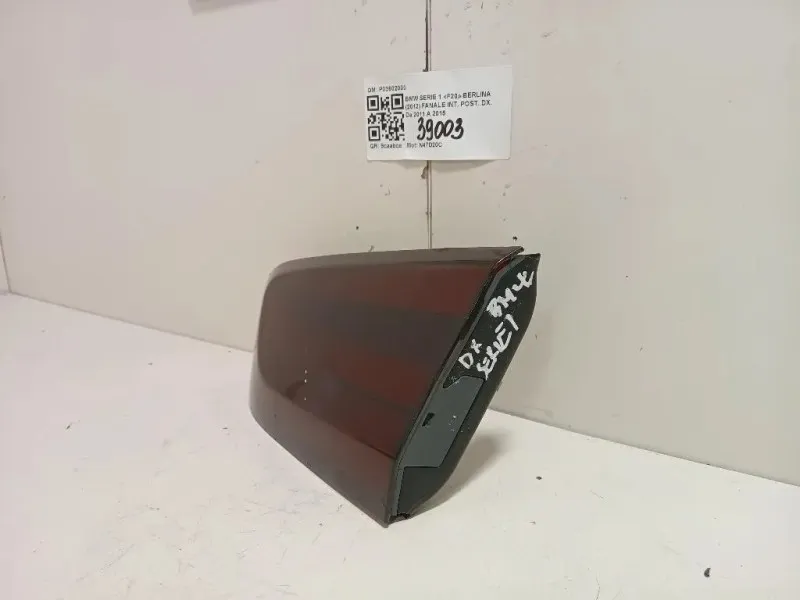 Fanale INT POST DX P03602000 Bmw Serie 1 F20 Berlina 2012