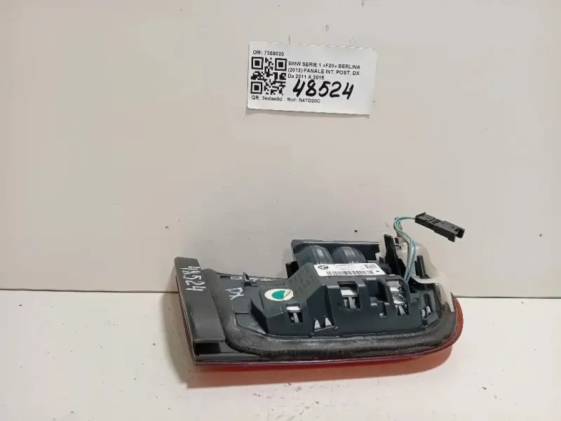 Fanale INT POST DX 7359020 Bmw Serie 1 F20 Berlina 2012