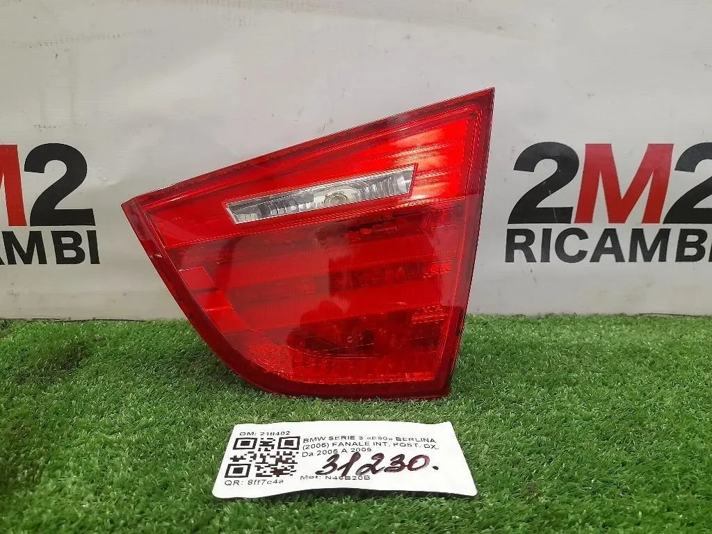 Fanale INT POST DX 218402 Bmw Serie 3 E90 Berlina 2005