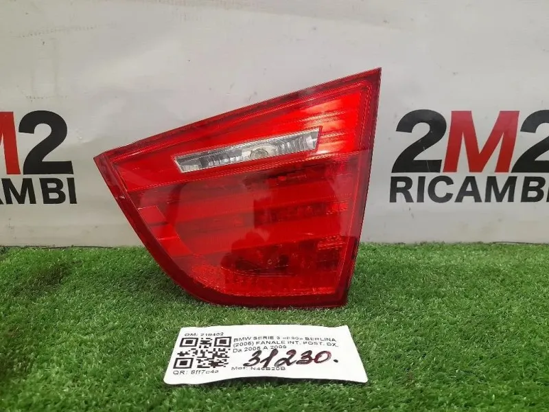 Fanale INT POST DX 218402 Bmw Serie 3 E90 Berlina 2005