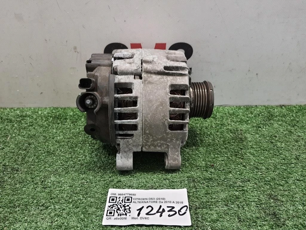 Alternatore 9664779680 Citroen DS3 2010