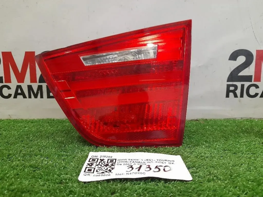 Fanale INT POST DX 218202 Bmw Serie 3 E91 Touring 2005