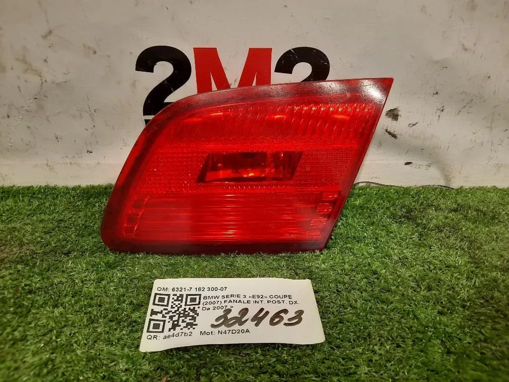 Fanale INT POST DX 6321-7 162 300-07 Bmw Serie 3 E92 Coupe 2007