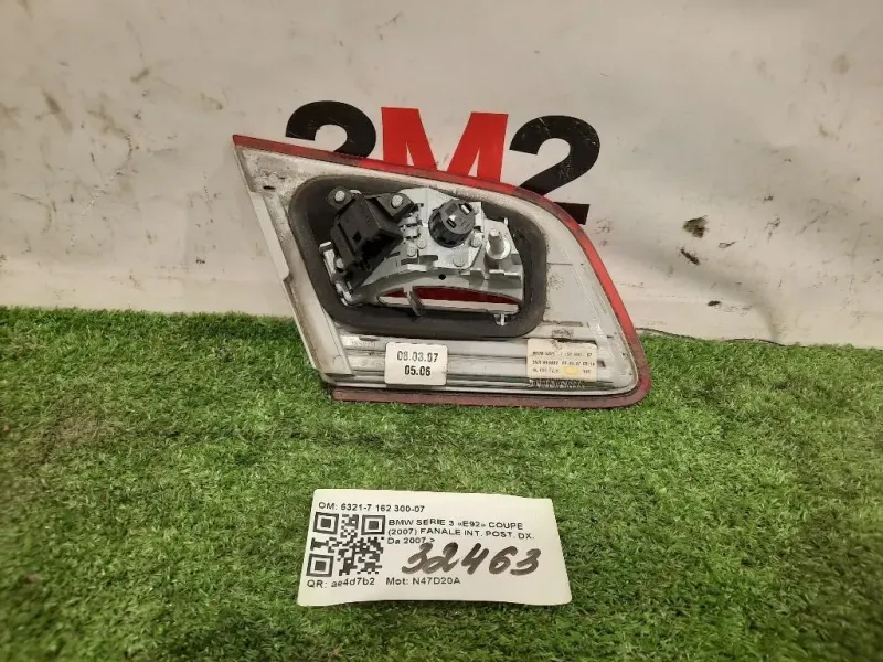 Fanale INT POST DX 6321-7 162 300-07 Bmw Serie 3 E92 Coupe 2007