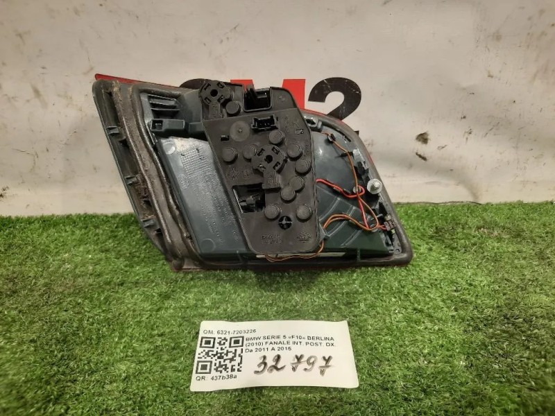 Fanale INT POST DX 6321-7306164 Bmw Serie 5 F10 Berlina 2010