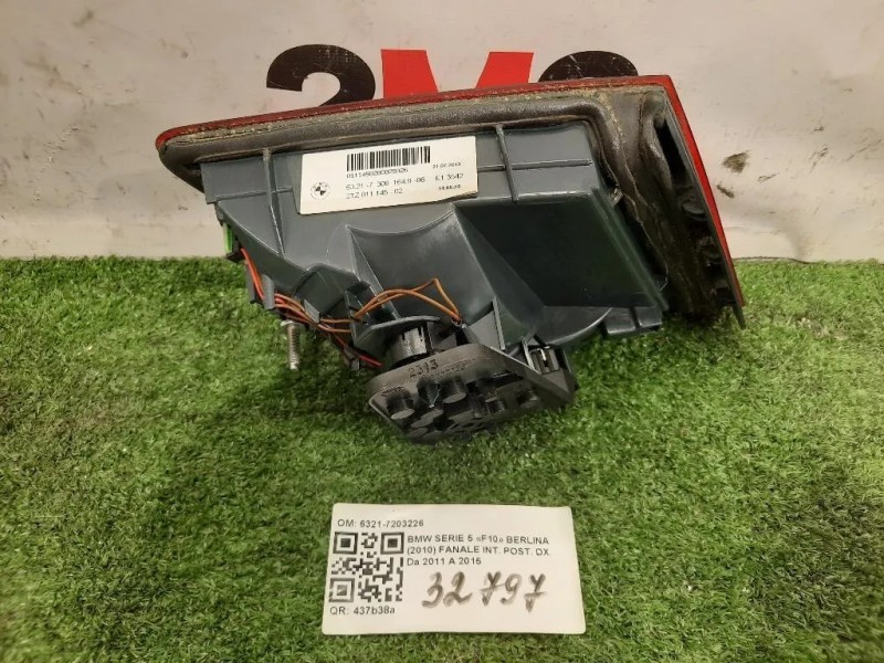 Fanale INT POST DX 6321-7306164 Bmw Serie 5 F10 Berlina 2010