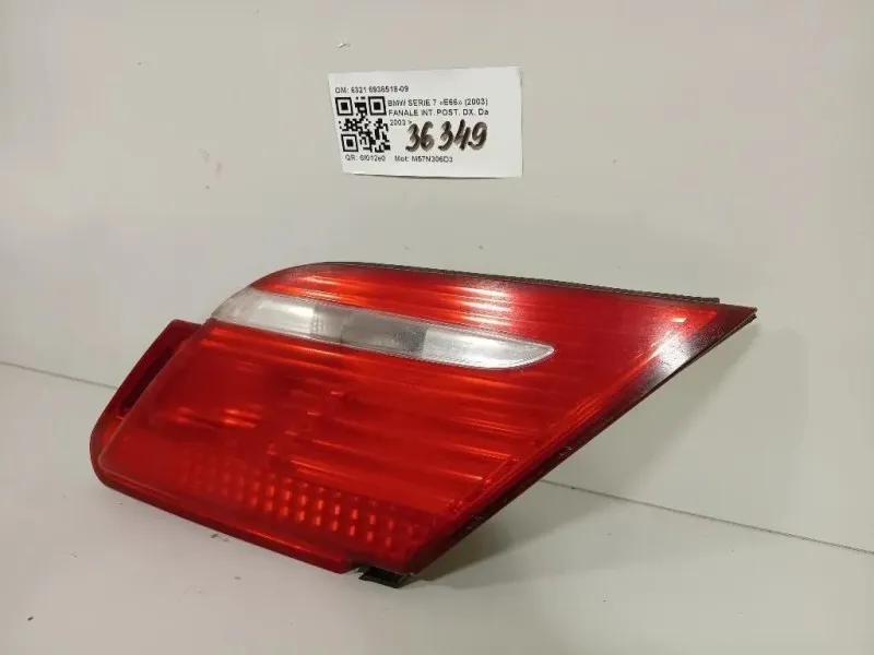 Fanale INT POST DX 6321 6938518-09 Bmw Serie 7 E66 2003