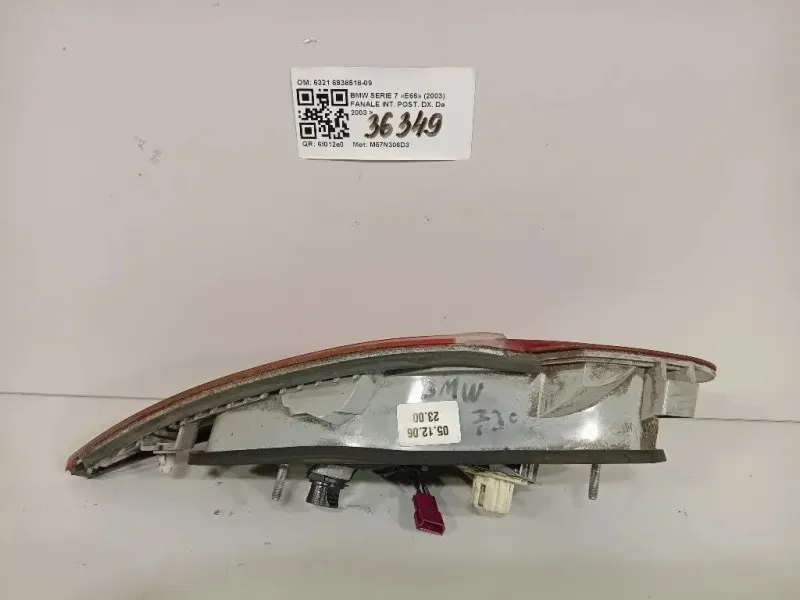 Fanale INT POST DX 6321 6938518-09 Bmw Serie 7 E66 2003