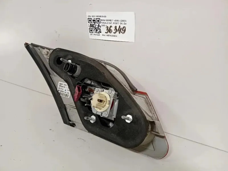 Fanale INT POST DX 6321 6938518-09 Bmw Serie 7 E66 2003