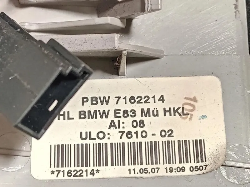 Fanale INT POST DX 7162214 Bmw X3 E83 2004