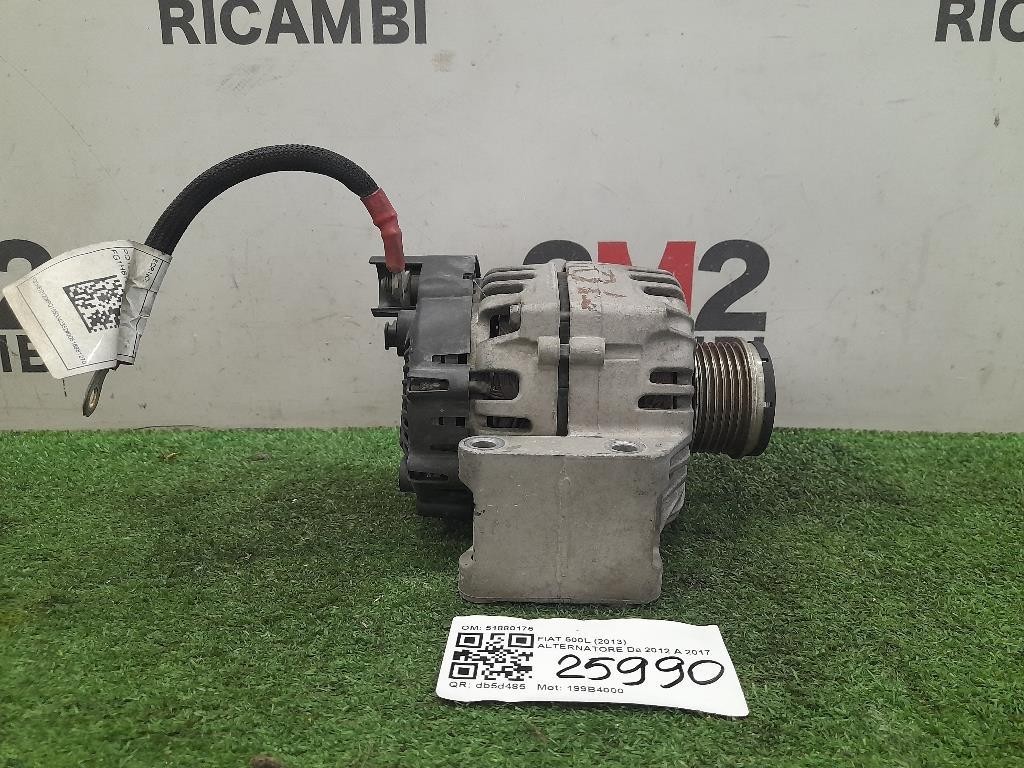 Alternatore 51880175 Fiat 500L 2013