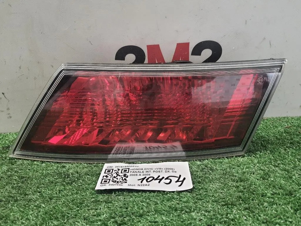 Fanale INT POST DX 34151SMGE03 Honda Civic VIII 2006