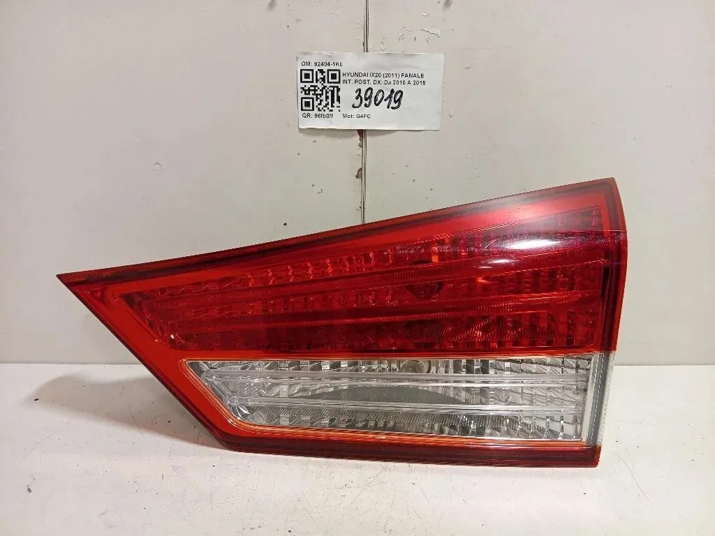 Fanale INT POST DX 92404-1K0 Hyundai IX20 2011