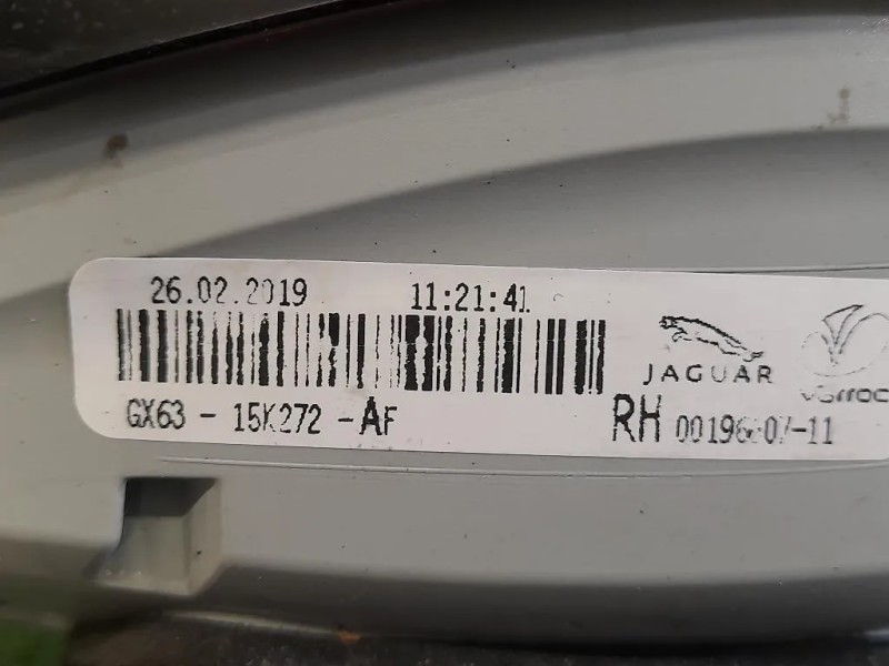 Fanale INT POST DX GX63-15K272-AF Jaguar XF II 2015