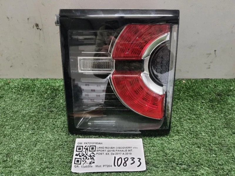 Fanale INT POST DX FK7213193AH Land Rover Discovery V Sport 2015