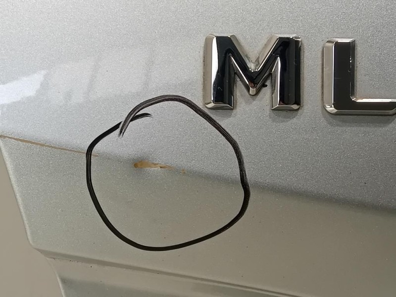 Portello POST A1667400305 Mercedes Classe ML W166 2012